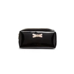 Ted Baker Eulali Bow Detail Make Up Bag for Makeup Cases & Washbags Colour black