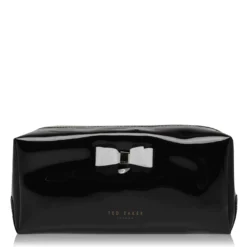 Ted Baker Haiyley Bow Washbag for Makeup Cases & Washbags Colour black