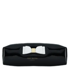 Ted Baker Holleey Bow Brush Case for Handbags Colour black