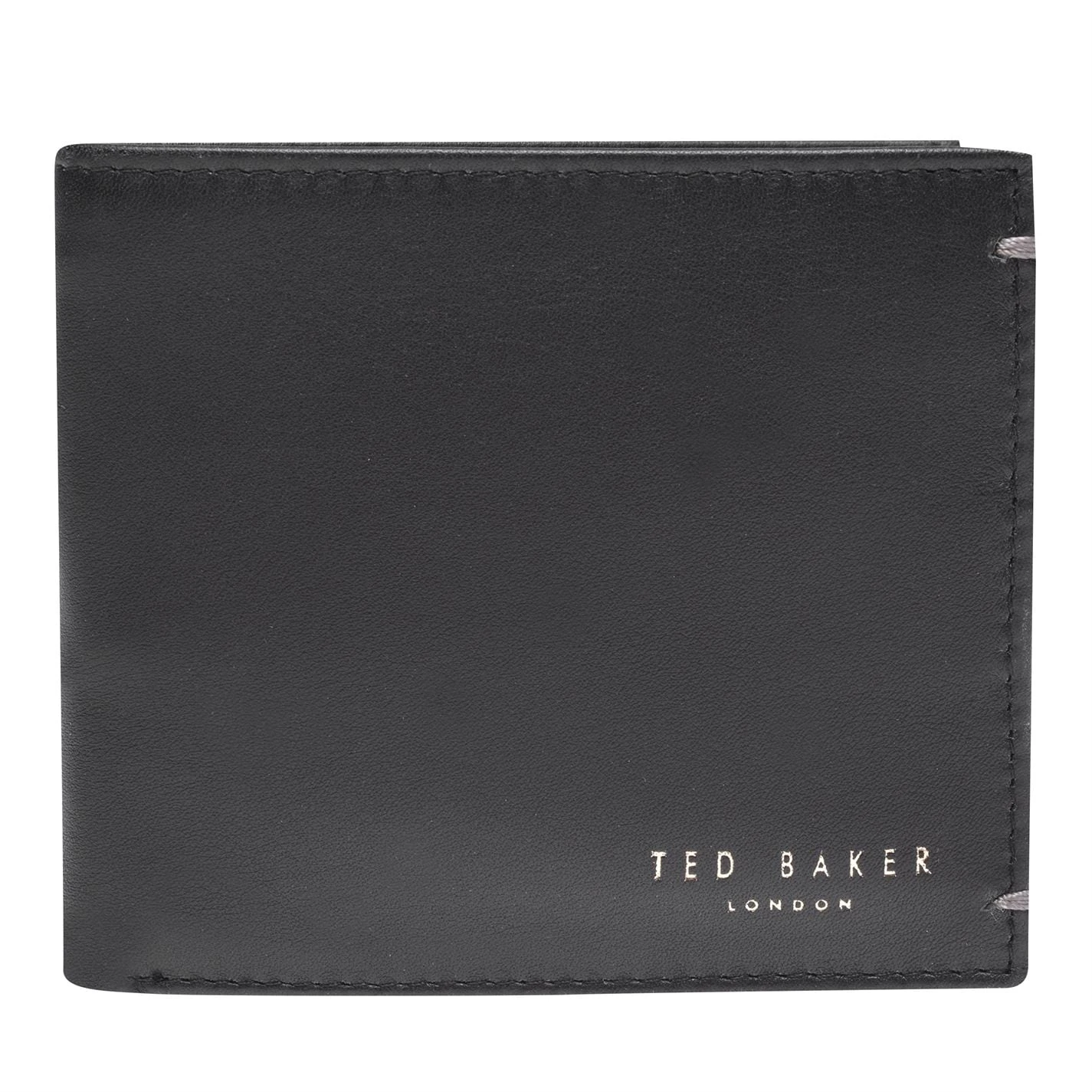 Ted Baker Stitched Detail Wallet for Men's Accessories Colour BLACK 3 Ted Baker Stitched Detail Wallet for Men's Accessories Colour BLACK