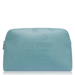 Ted Baker Ted Baker Lizzer Large Cross Body Bag Womens for Makeup Cases & Washbags Colour teal-blue