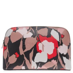 Ted Baker Mellaa Flood Saffiano Deboss Washbag for Makeup Cases & Washbags Colour black