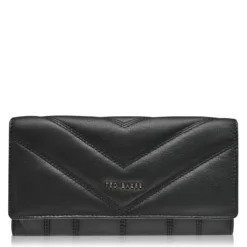 Ted Baker Ted Baker Ayve Lock Flap Over Purse Womens for Purses Colour black