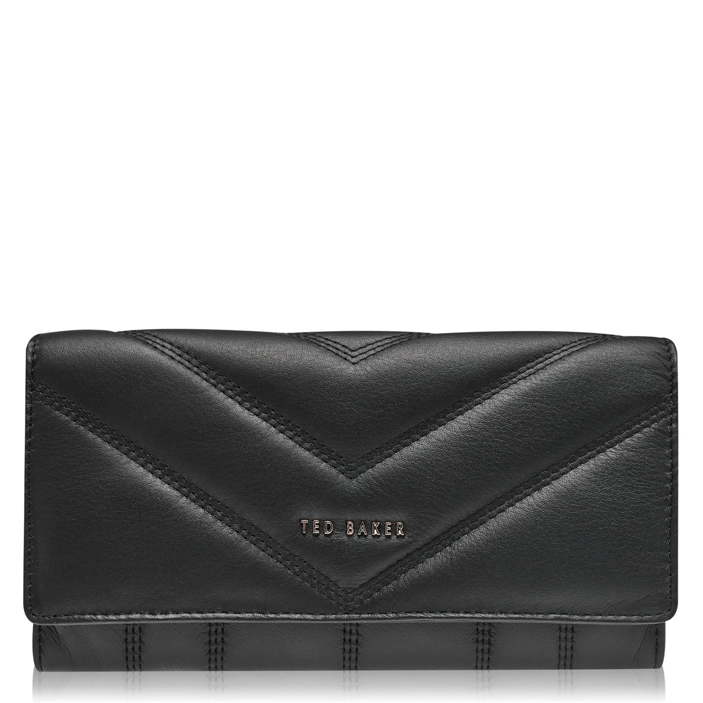Ted Baker Ted Baker Ayve Lock Flap Over Purse Womens for Purses Colour black 3 Ted Baker Ted Baker Ayve Lock Flap Over Purse Womens for Purses Colour black
