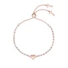 Ted Baker SARSA Sparkle Heart Bracelet for Bracelets & Bangles Colour Rose/Silv Glitt -Ted Baker shop online 71666006 xxl