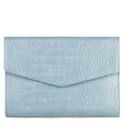 Ted Baker Crocey Clutch for Handbags Colour Pl-blue