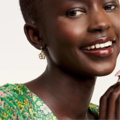 Ted Baker LARLI Lillifora Huggie Earring for Earrings Colour Gold/Pink -Ted Baker shop online 71892806 xxl a2