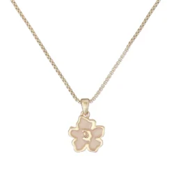 Ted Baker LILEA Lillifora Pendant for Necklaces Colour Gold/Pink
