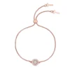 Ted Baker GISELO Gem Button Bracelet for Bracelets & Bangles Colour Pink Gold/Cryst