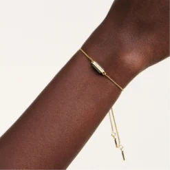 Ted Baker GLORII Gem Bar Bracelet for Bracelets & Bangles Colour Gold/Black Agat -Ted Baker shop online 71894710 xxl a2