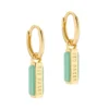 Ted Baker GWENNIE Gem Bar Huggie Earring for Earrings Colour Gold/Amazonite -Ted Baker shop online 71894869 xxl