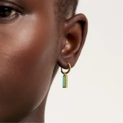 Ted Baker GWENNIE Gem Bar Huggie Earring for Earrings Colour Gold/Amazonite -Ted Baker shop online 71894869 xxl a2