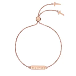 Ted Baker SARAIO Sparkle Bar Bracelet for Bracelets & Bangles Colour Rose Gold/Cryst