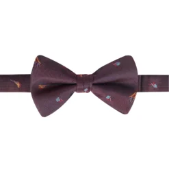 Ted Baker Ted Baker Junbow Bow Tie Mens for Ties Colour Dark Red