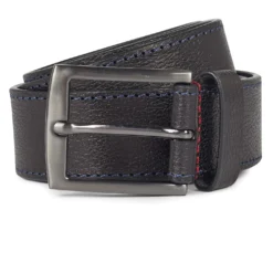 Ted Baker Ted Baker Acoin Stitch Belt Mens for Men's Belts Colour Black