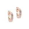 Ted Baker SEENITA Crystal Huggie Earrings for Earrings Colour Rose Gold
