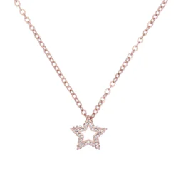 Ted Baker TAYLORH Twinkle Star Pendant for Necklaces Colour Rose Gold