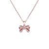 Ted Baker CRESTRA Crystal Petite Bow Pendant for Necklaces Colour Rose Gold -Ted Baker shop online 75488906 xxl
