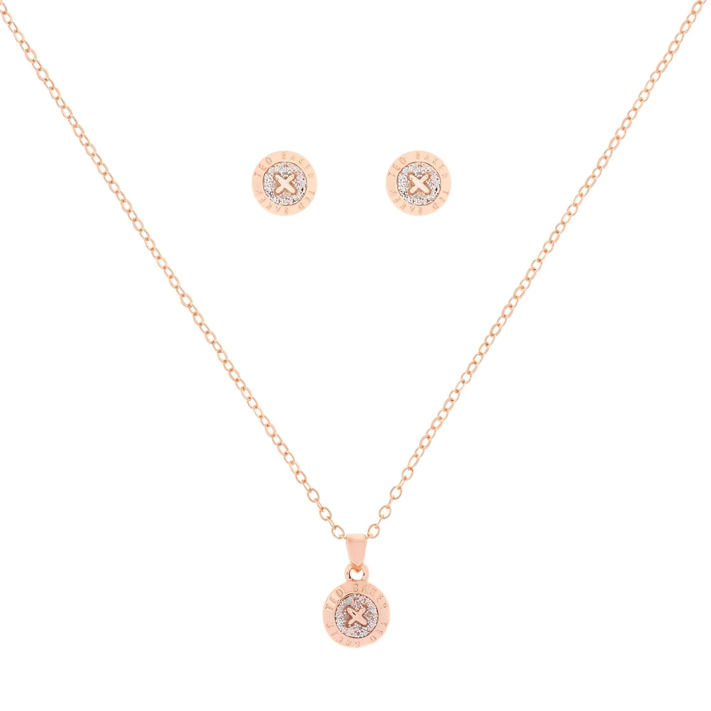 Ted Baker EMILLIA Mini Button Gift Set for Jewellery Sets Colour Rose Gold 4 Ted Baker EMILLIA Mini Button Gift Set for Jewellery Sets Colour Rose Gold - Image 2