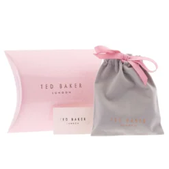 Ted Baker ELVINA Mini Button Pendant for Necklaces Colour Rose Gold- Silver Glitter -Ted Baker shop online 75865910 xxl a4