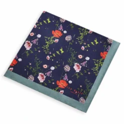 Ted Baker Hedgpok Pocket Square for Handkerchiefs Colour Navy