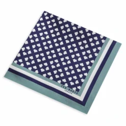 Ted Baker Ted Baker Raktro Pocket Square Mens for Handkerchiefs Colour Navy