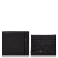 Ted Baker Ted Baker Streety Wallet Mens for Gifts for Him Colour Black