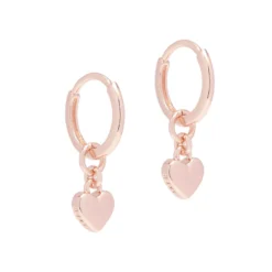 Ted Baker HARRYE Sweetheart Huggie Earrings for Earrings Colour Rose Gold