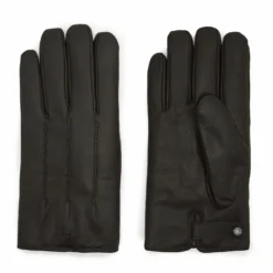 Ted Baker Ted Baker Leather Gloves Mens for Men's Gloves Colour XChocolate