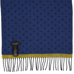 Ted Baker Earlham Scarf for Men's Scarves Colour NAVY -Ted Baker shop online 90245122 xxl a3
