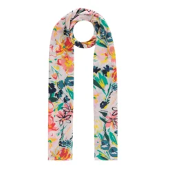 Ted Baker Ted Baker Beny Floral Scarf Womens for Women's Scarves Colour ivory