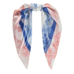 Ted Baker Ted Baker Shali Print Square Scarf Womens for Women's Scarves Colour mid-blue