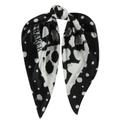 Ted Baker Ted Baker Sedaka Bolt On Square Scarf Womens for Women's Scarves Colour black