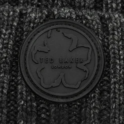 Ted Baker Ted Baker Tolton Beanie Mens for Men's Caps & Hats Colour Dk Grey -Ted Baker shop online 90690202 xxl a2