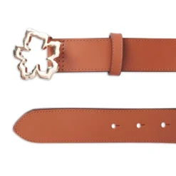 Ted Baker Ted Baker Rylan Slim Flower Belt Womens for Ladies' Belts Colour brown -Ted Baker shop online 94515205 xxl a2