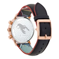 Ted Baker Ted Baker Cosmopolitan Watch Mens for Men's Watches Colour Black/Rose Gold -Ted Baker shop online 98029303 xxl a2