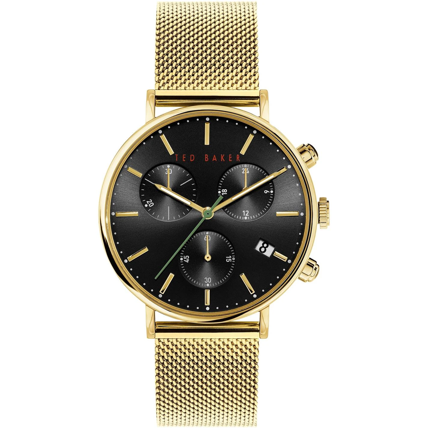 Ted Baker Ted Baker Mimossa Chrono Watch Mens for Men's Watches Colour Gold/Black 3 Ted Baker Ted Baker Mimossa Chrono Watch Mens for Men's Watches Colour Gold/Black