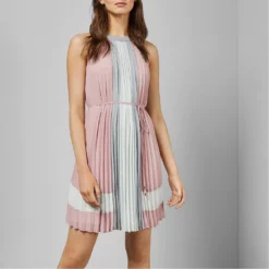 Ted Baker Lellian Dress for Bridesmaid Dresses Colour Dusky Pink -Ted Baker shop online 98304406 xxl a2