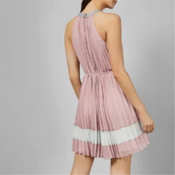 Ted Baker Lellian Dress for Bridesmaid Dresses Colour Dusky Pink -Ted Baker shop online 98304406 xxl a3