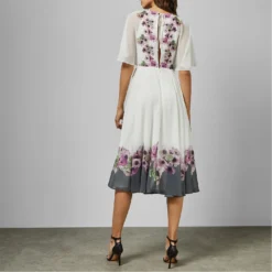 Ted Baker Begoni Dress for Bridesmaid Dresses Colour Ivory -Ted Baker shop online 98972369 xxl a2