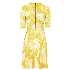 Ted Baker Ted Baker Monniey Skater Dress Womens for Dresses Colour Yellow -Ted Baker shop online 99047413 xxl a10