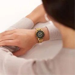 Ted Baker Ted Baker Fitzrovia Charm Watch Womens for Ladies' Watches Colour Gold/Black -Ted Baker shop online 99068410 xxl a2