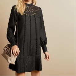 Ted Baker Ted Baker Chello Dress Womens for Dresses Colour Black -Ted Baker shop online 99253303 xxl a2