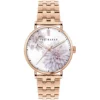 Ted Baker Ted Baker Phylipa Peonia Watch Womens for Ladies' Watches Colour Rose Gold/White -Ted Baker shop online 99330906 xxl