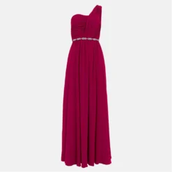 Ted Baker Finella Maxi Dress for Bridesmaid Dresses Colour Deep Pink